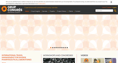 Desktop Screenshot of grupcongres.com